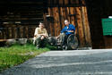 #4: Me and Gabi in front of the old farmhouse