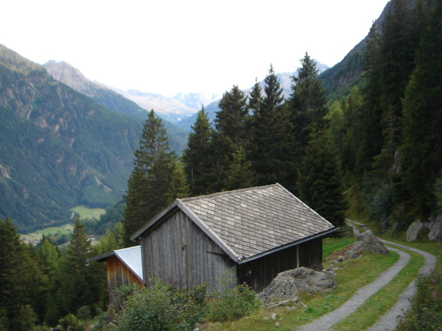 south view towards Timmelsjoch pass