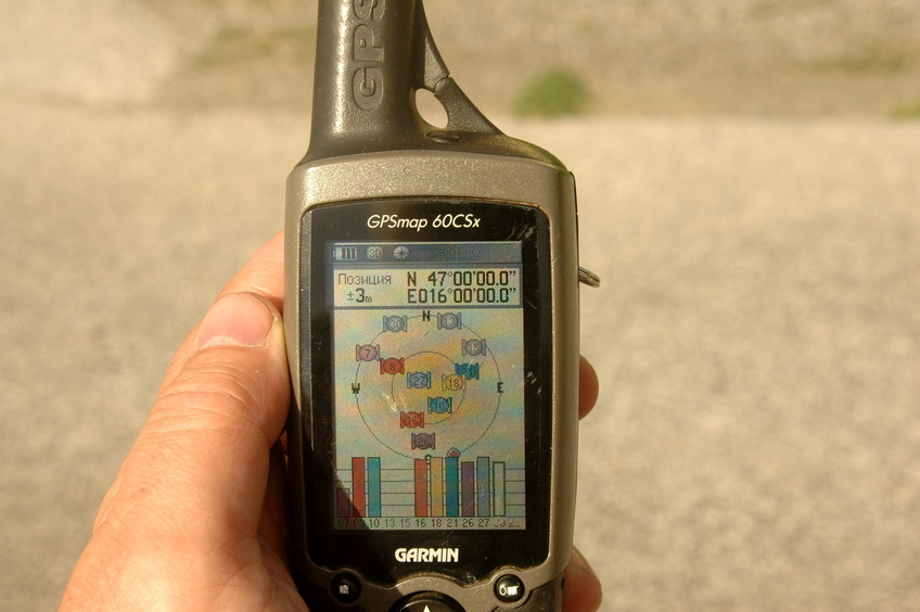 GPS reading