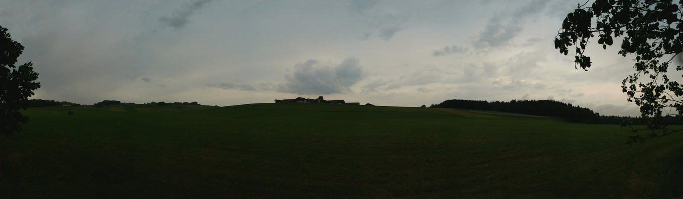 looking west-north-east, counting raindrops ....