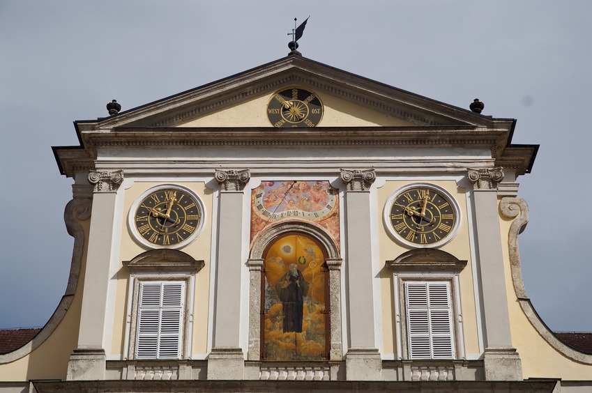 Kremsmünster Monastery, about 11 km east of the Degree Confluence Point