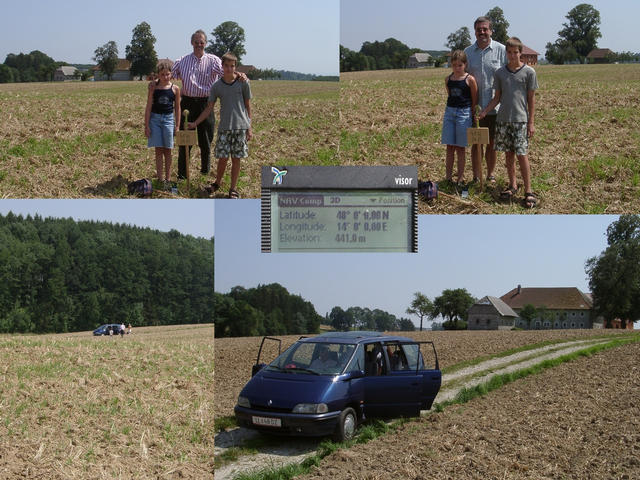 Miriam, Peter, Simon & Hans at confluence & basic impressions