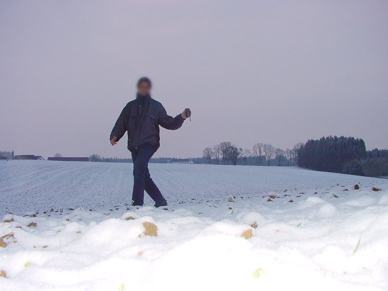 me and snowy surroundings in Winter