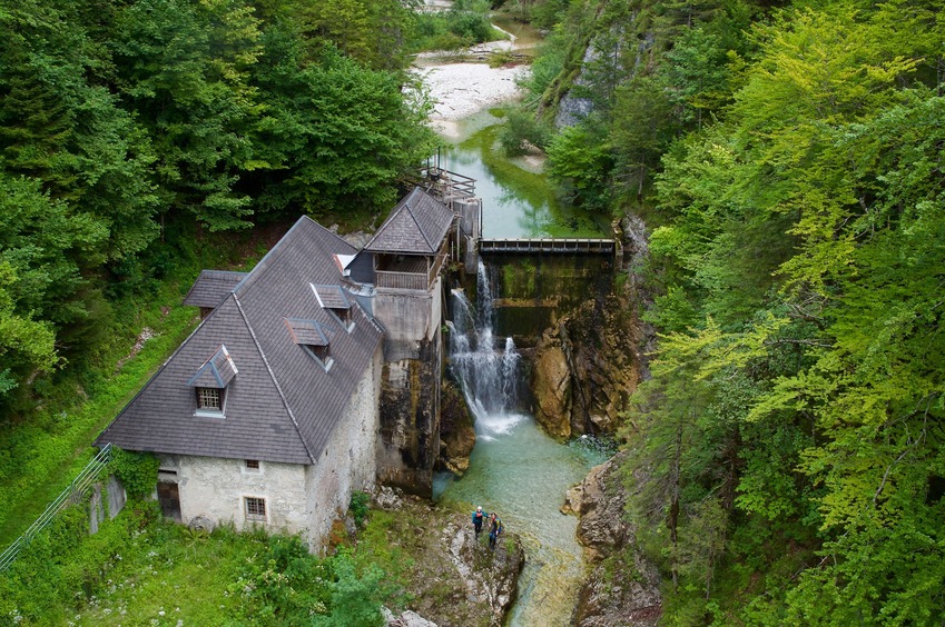 The Ybbs River ("Naturpark Steirische Eisenwurzen")