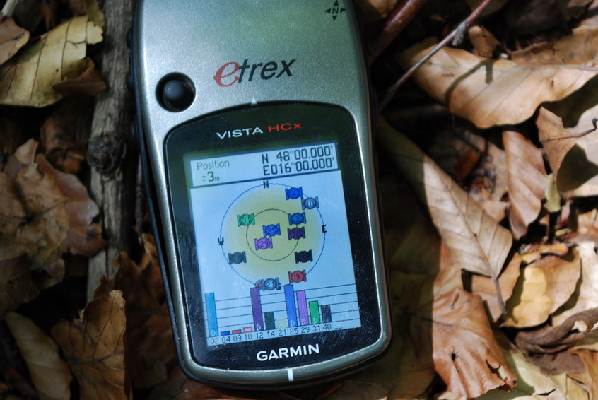 GPS reading at CP 48N 16E