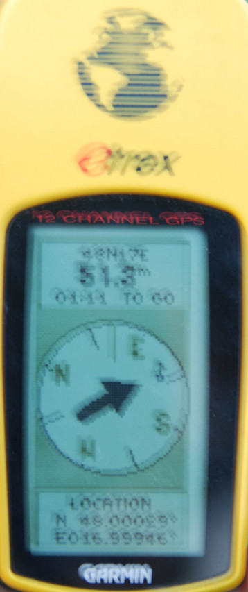 A blurred GPS photo :-(