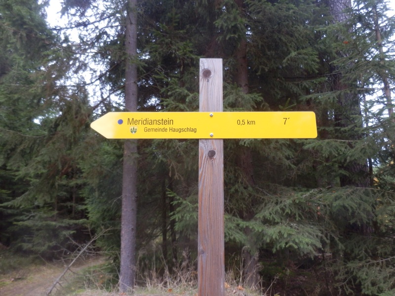 Signpost to the confluence monument