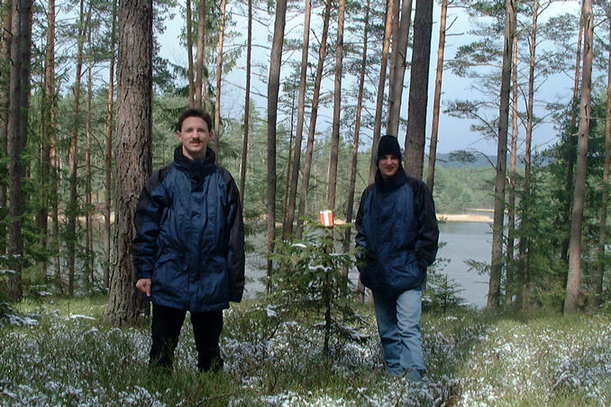 Markus (left) and Gregor (right) at N49 E15