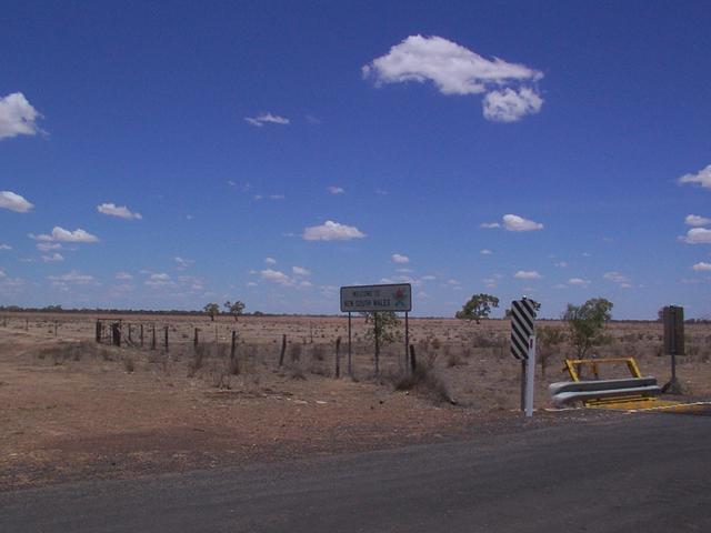 NSW border sign