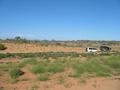 #3: Looking east, into NSW, vehicles in background