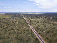 #11: View West, from 120m above the point