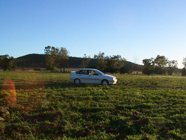 The car at the confluence