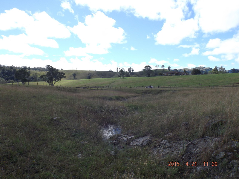 Looking North, to Keith's house, and Lookout