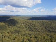 #10: View South, from 120m above the point