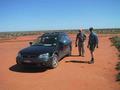 #5: Ian and Scott at our nearest approach in Ian's Subaru Outback