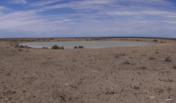 Dam near the confluence point