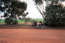 #2: View towards the confluence from the road.