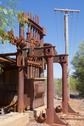 #9: An old rock crushing machine from the historic Grenfell goldfield park nearby
