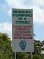 #8: Rubbish dumping is a crime!