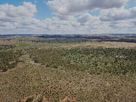 #11: View West, from 120m above the point