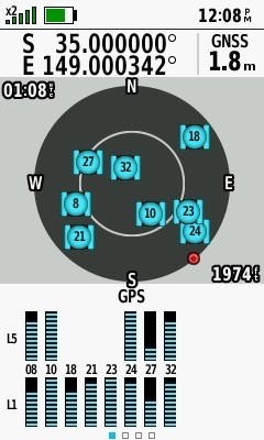 ‘Half zeros’: 35 Degrees South, 31m East of 149 Degrees East