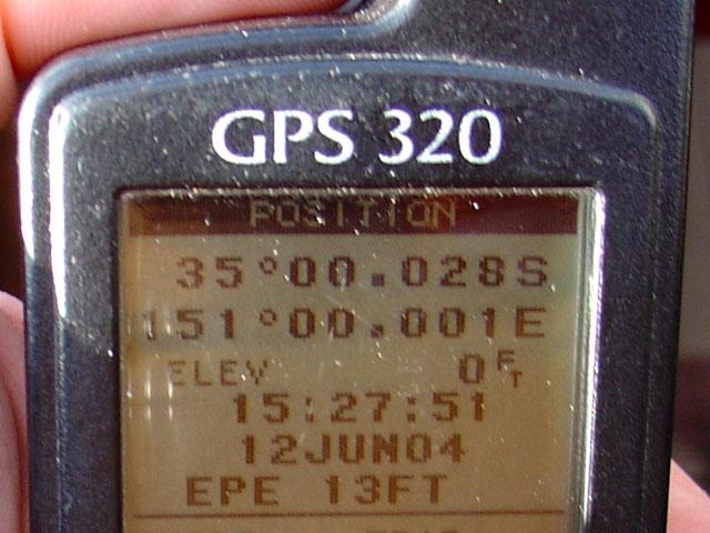 GPS display