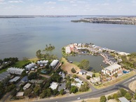 #10: View East, from 120 m above the point