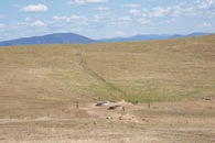 #7: A closeup of the water tanks visible to the south of the point