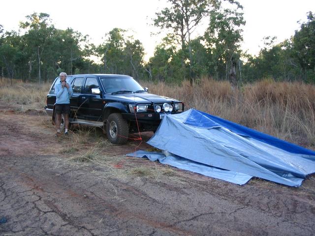 Bivouac near Dry River road