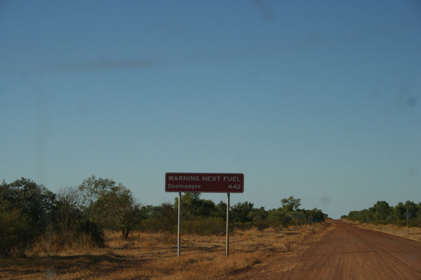 Start of Calvert Road