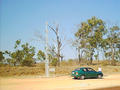 #6: The flood marker at the Burdekin River.