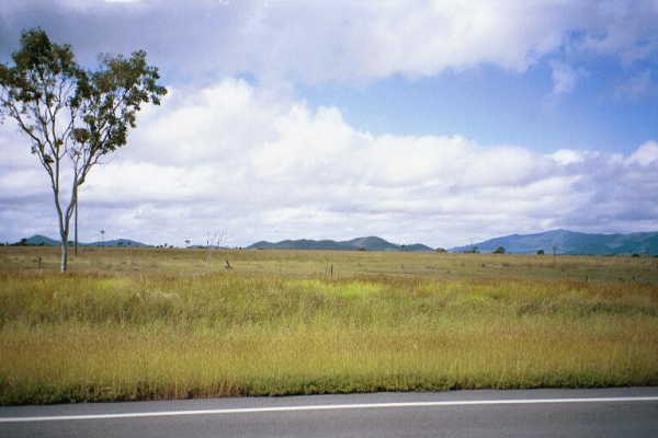 Looking towards the confluence (1.7 km away)