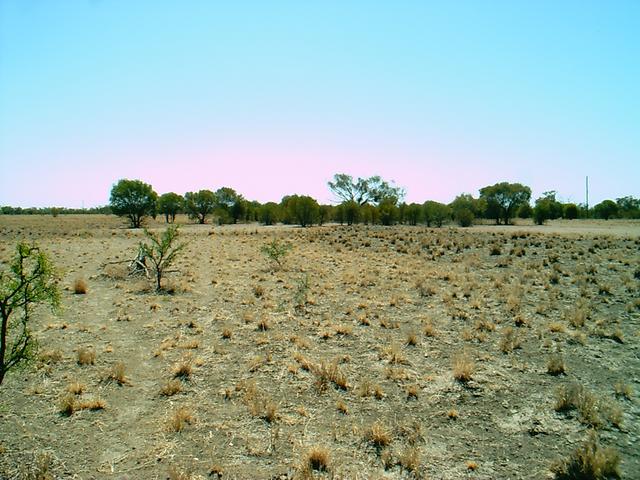 View east from the point.