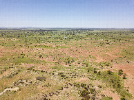 #11: View West, from 120m above the point