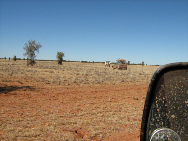 Leaving The Road And Heading In To The Confluence Point