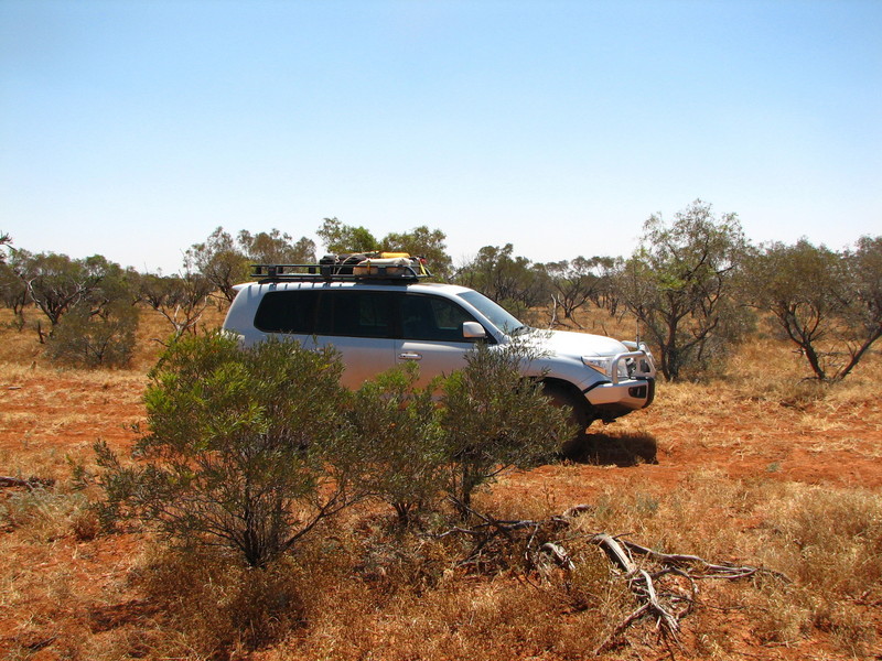 parked on the seismic track, 1 hour to do 5 kilometres then 1 minute to go the last 500 metres