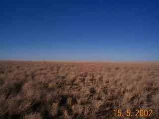 #1: Looking south with the confluence point in the foreground