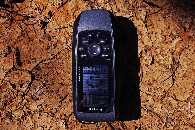 #7: The GPS on the ground at the confluence