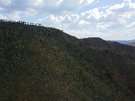 #11: View West, from 120m above the point