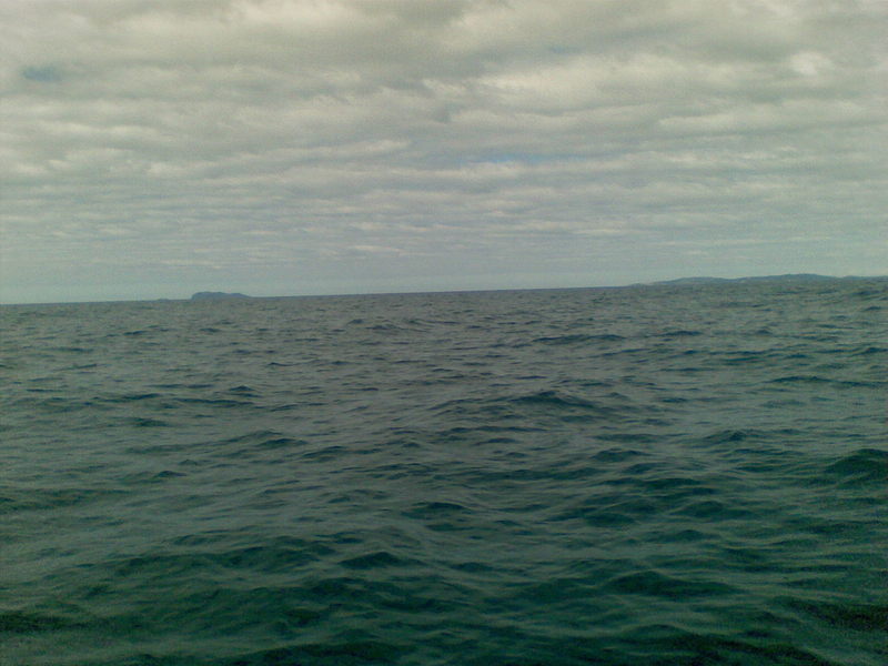 view to the South East showing Great Keppel and Barron Islands.