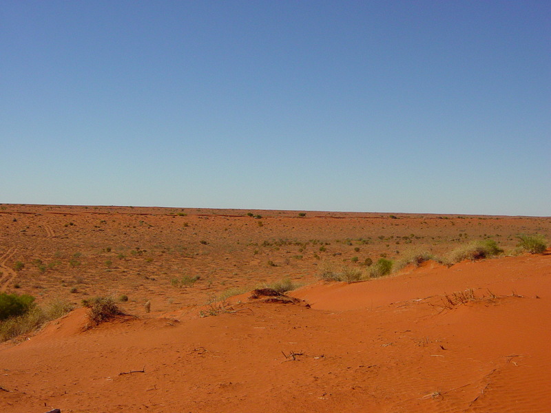 Sandhill above the Confluence