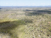 #9: View East, from 120m above the point