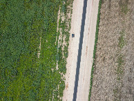 #7: Looking down on the point from a height of 120m