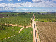 #8: View North, from 120m above the point