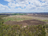 #10: View South, from 120m above the point