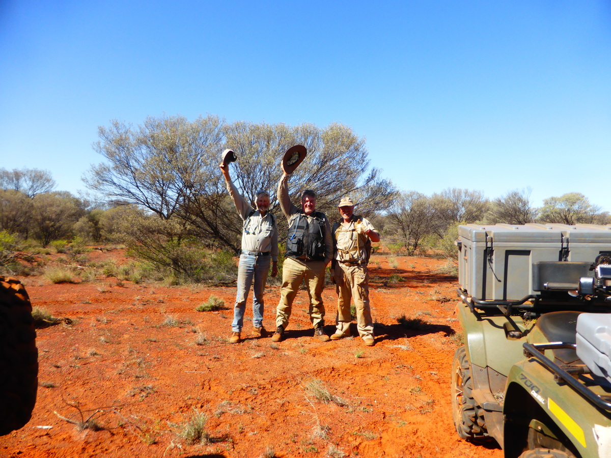 At the confluence site