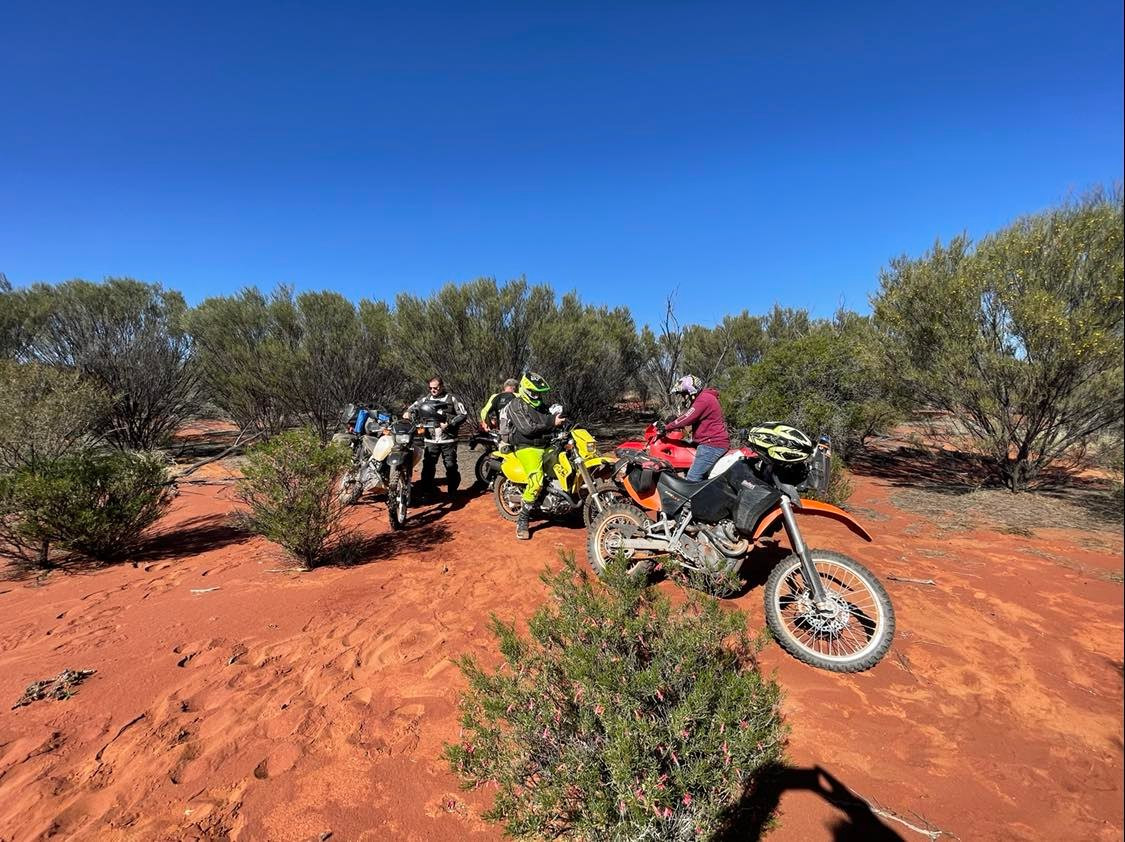 Lads on the bikes