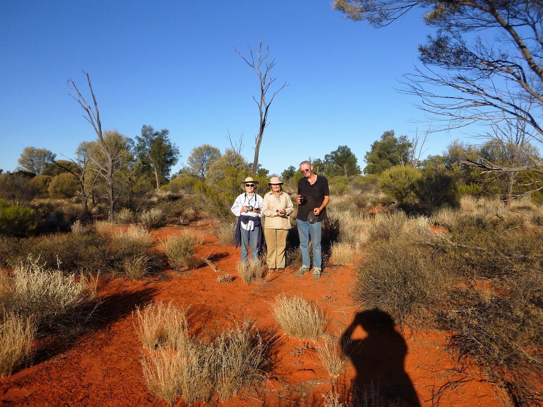 Standing on the confluence