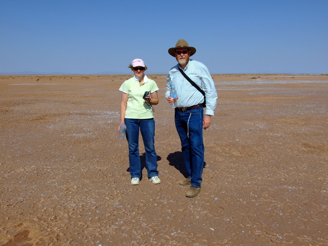 Fiona and Stephen at the Confluence