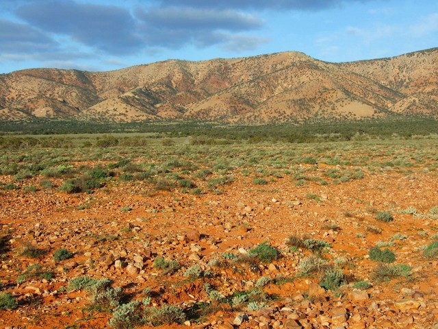 Looking towards the confluence from 1780 metres